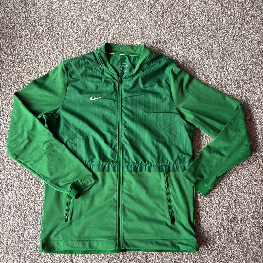 Nike Dri-FIT Green Full Zip Jacket